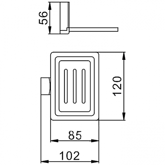 Мыльница FRAP F1802 