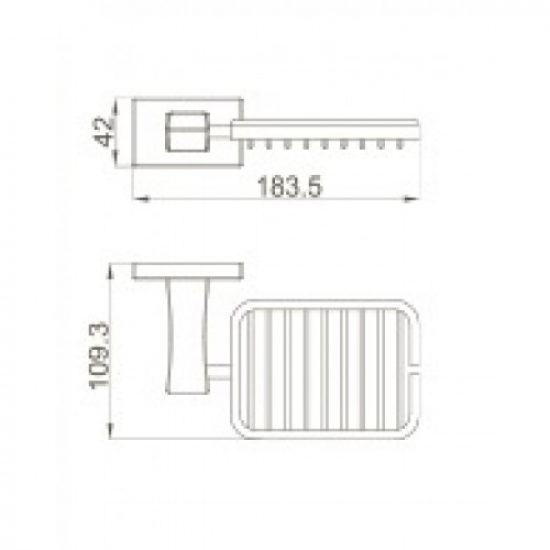 Мыльница GAPPO G0702-10