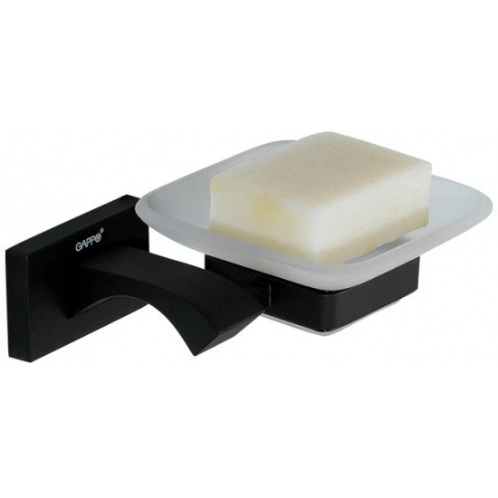 Мыльница GAPPO G0702-6 черная