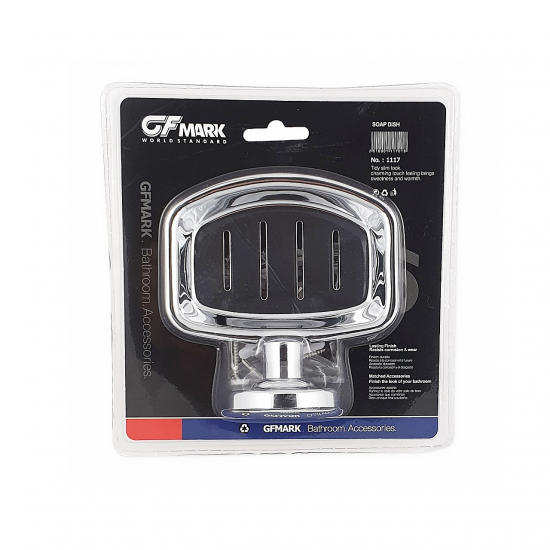 Мыльница GFmark GF-1117 металлическая настенная