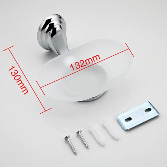 Мыльница HAIBA HB1502 стекло настенная