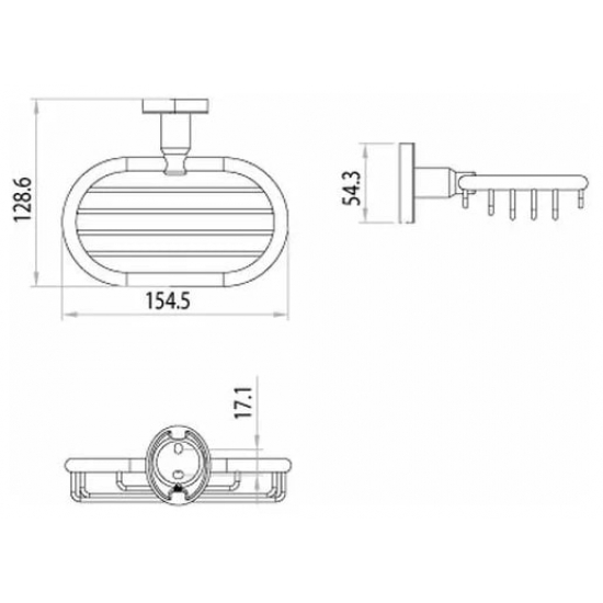 Мыльница LEMARK LM3232C 