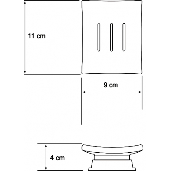 Мыльница WASSERKRAFT Exter K-5529