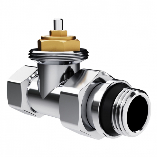 Набор термостатический для радиатора прямой ROYAL THERMO Design 1/2"М30х1,5 (Хром)