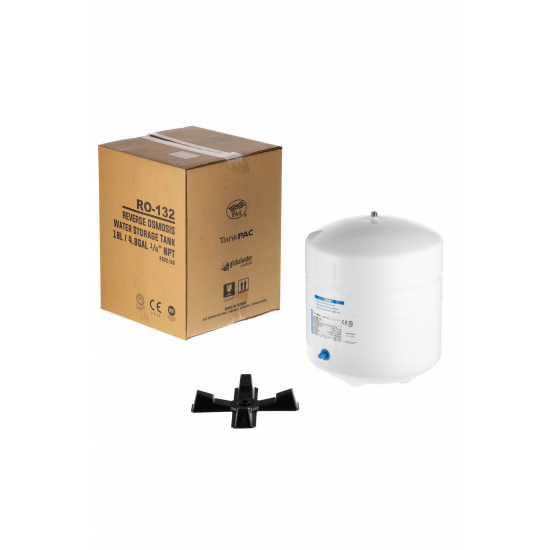 Накопительный бак ГЕЙЗЕР RO-132 4,4 gal (18л) TankPac metal 1/4'' NPT кран в комплекте