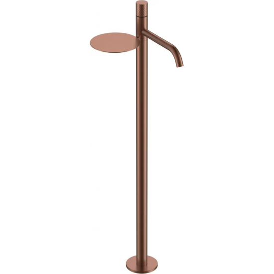 Напольный смеситель для раковины BOHEME Stick 120-BRB бронза брашированная diamond