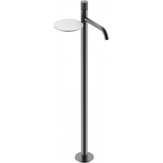 Напольный смеситель для раковины BOHEME Stick 120-GM.4 оружейная сталь spirale