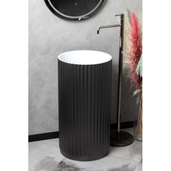 Напольный смеситель для раковины BOHEME Uno 107-CR хром