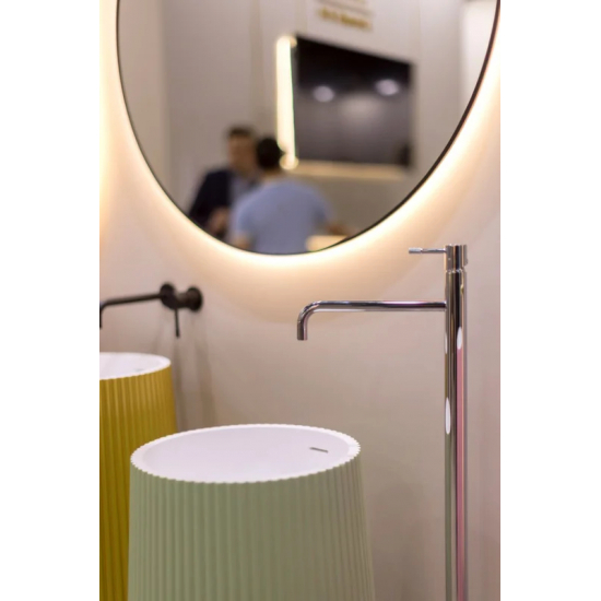 Напольный смеситель для раковины BOHEME Uno 107-CR хром