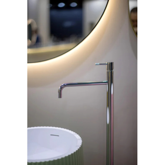 Напольный смеситель для раковины BOHEME Uno 107-CR хром