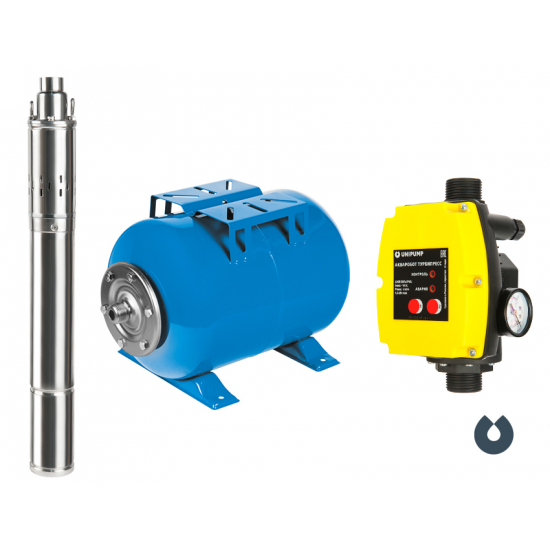 Насосная станция UNIPUMP АКВАРОБОТ ECO VINT 3-24