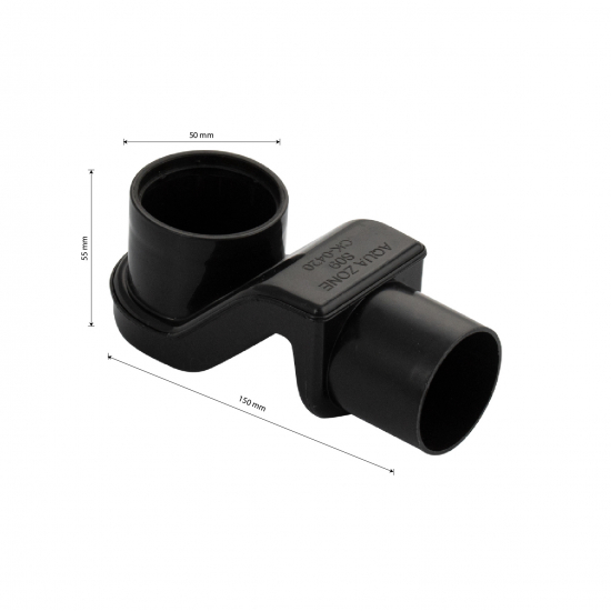 Нижняя часть душевого лотка САНАКС 014 с гидрозатвором, для бокового подключения