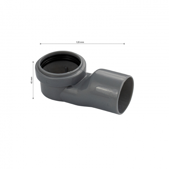 Нижняя часть душевого лотка САНАКС 015 для бокового подключения