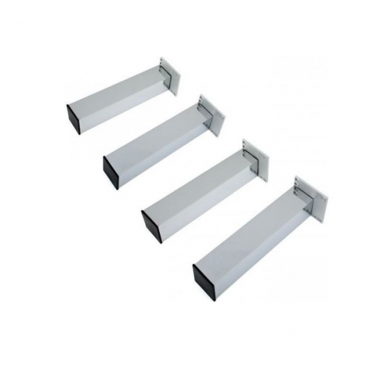 Ножки для мебели AQUANET 200 мм хром 4 штуки