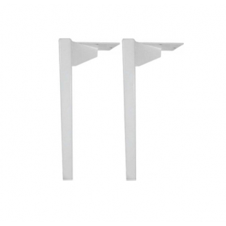 Ножки для мебели AQUANET Nova белые 2 штуки