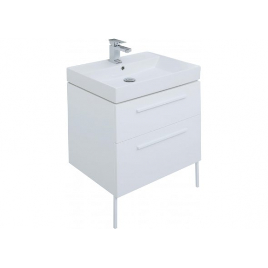 Ножки для мебели AQUANET Nova белые 2 штуки