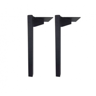 Ножки для мебели AQUANET Nova черные 2 штуки