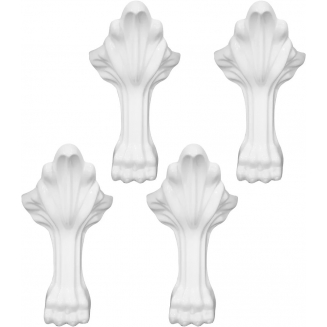 Ножки для ванны ЭСТЕТ Марсель и Венеция, белые