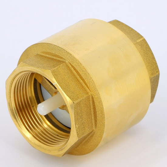 Обратный клапан ASTEK 1 1/4"  пластиковый сердечник