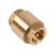 Обратный клапан UNIPUMP магистральный 1/2", латунь, толкатель - латунь