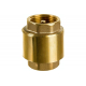 Обратный клапан UNIPUMP магистральный 3/4", латунь, толкатель - латунь