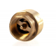 Обратный клапан UNIPUMP магистральный 3/4", латунь, толкатель - латунь