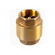 Обратный клапан UNIPUMP магистральный 3/4", латунь, толкатель - латунь