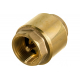 Обратный клапан UNIPUMP магистральный 3/4", латунь, толкатель - латунь