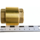 Обратный клапан UNIPUMP магистральный 3/4", латунь, толкатель - латунь