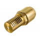 Обратный клапан UNIPUMP с сеткой 3/4", сетка - латунь, толкатель - латунь
