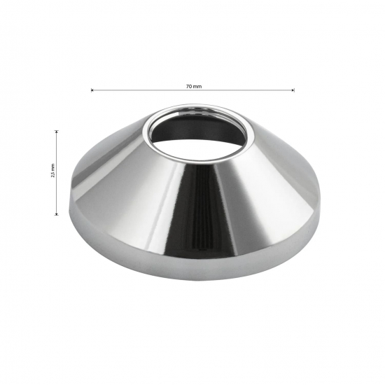 Отражатель САНАКС 157 1 штука, хром 3/4 нержавейка 