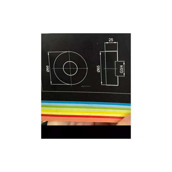 Отражатели GAPPO G71 пара 2 штуки, хром