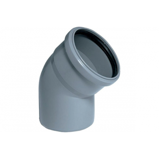 Отвод канализационный ПОЛИТЭК ПП 110x45 внутренний