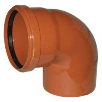 Отвод канализационный ПОЛИТЭК ПП 160х87 наружний