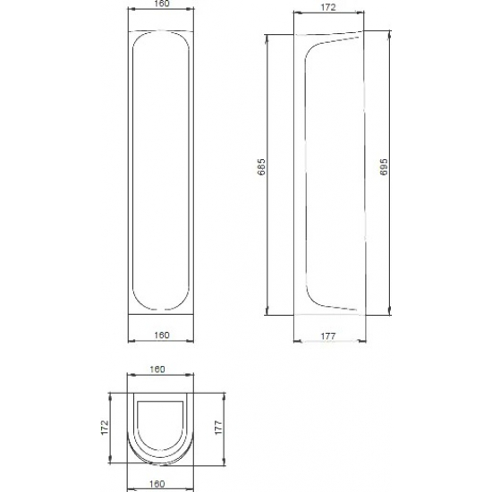 Пьедестал для раковины SANTERI Вест /Лотос