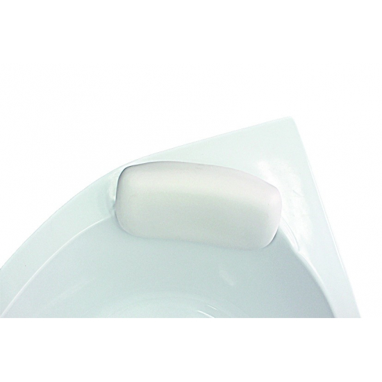 Подголовник для ванны 1МАРКА Eka (EW) белый на присосках