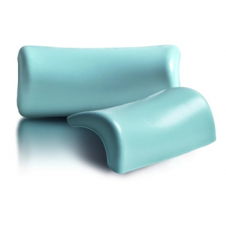 Подголовник для ванны 1МАРКА Lia (LB) голубой на присосках 