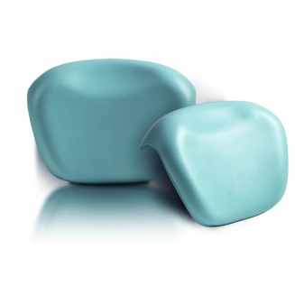 Подголовник для ванны 1МАРКА Relax (RB) голубой