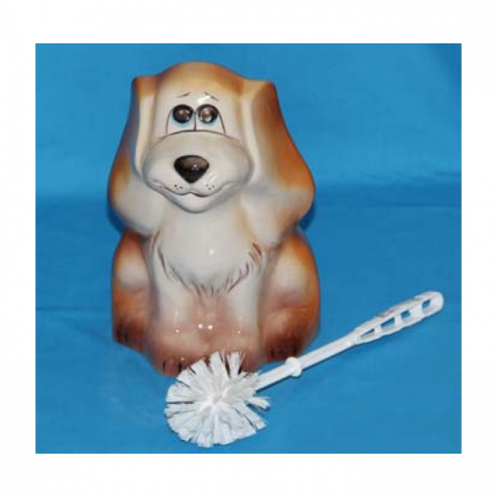 Подставка под ерш СОБАКА с унитазной щеткой