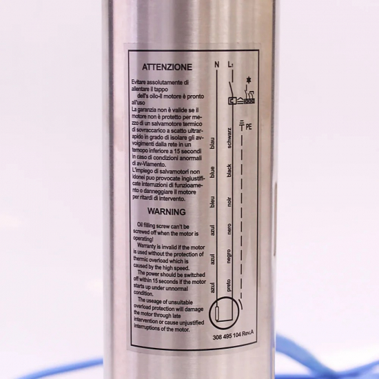 Погружной насос BELAMOS TF3-60 диаметр 78мм, кабель 35м