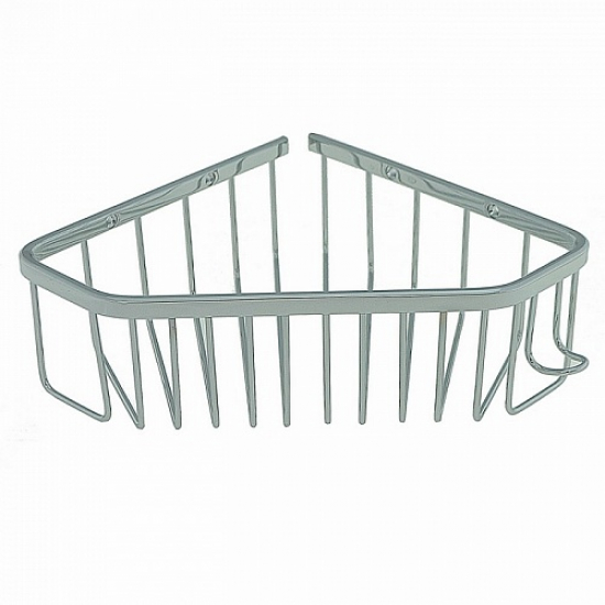 Полка 1-ярусная угловая 18 см САНАКС 75036 из нержавеющей стали