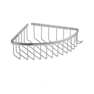 Полка 1-ярусная угловая 22 см САНАКС 75049 из нержавеющей стали