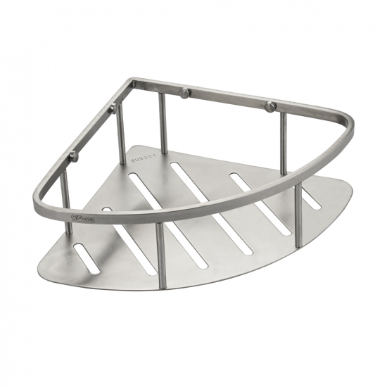 Полка 1-ярусная угловая GFmark GF-80362 из нержавеющей стали