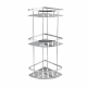 Полка 3-ярусная угловая 22 см TITAN 77355 из нержавеющей стали