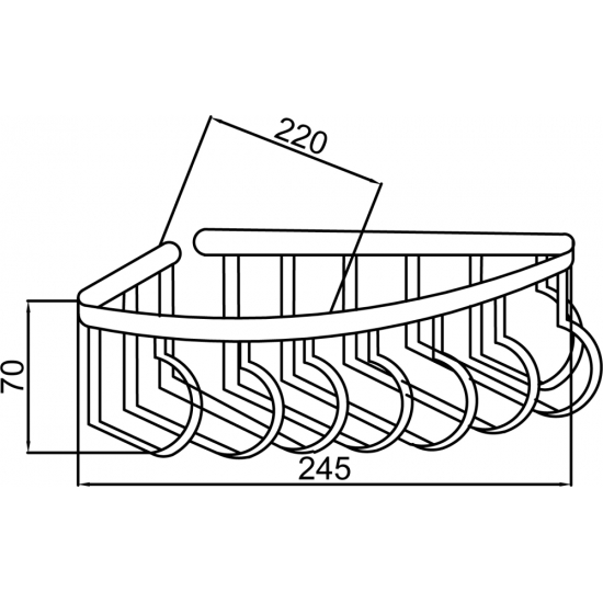 Полка BOHEME Medici 10621