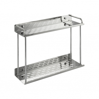 Полка BRIMIX - 5654 металлическая 2-ярусная