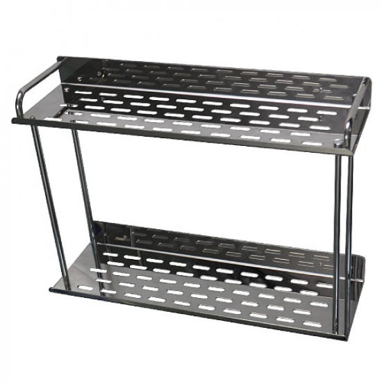 Полка BRIMIX - 5654 металлическая 2-ярусная