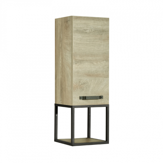 Полка для мебели АКВАТОН Лофт Фабрик дуб эндгрейн в стиле hi-tech