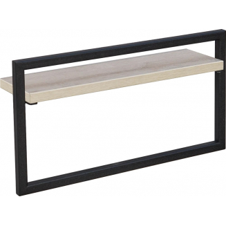 Полка для мебели АКВАТОН Лофт Урбан с полотенцедержателем, дуб орегон