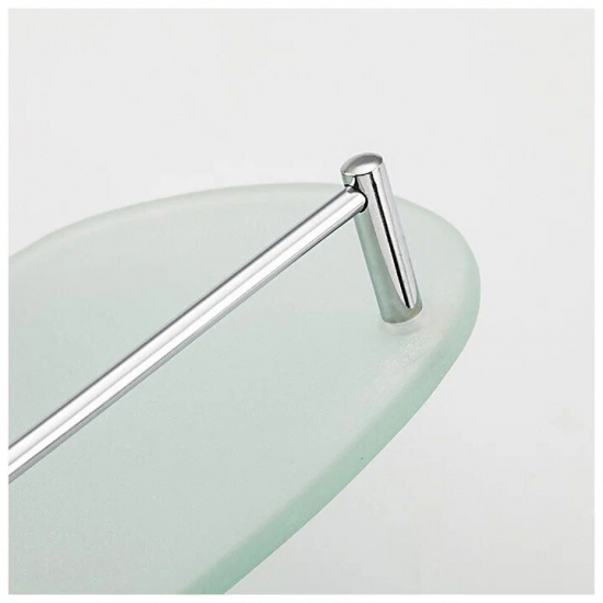 Полка FRAP F1807 стеклянная 1 ярусная